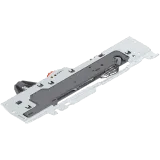 Механізм TIP-ON BLUMOTION TIP-ON BLUMOTION, для TANDEMBOX, L3 (15-30 кг), НД=350-600 мм, Загальна вага шухляди=15-30 кг, правий, R737 - темно сірий