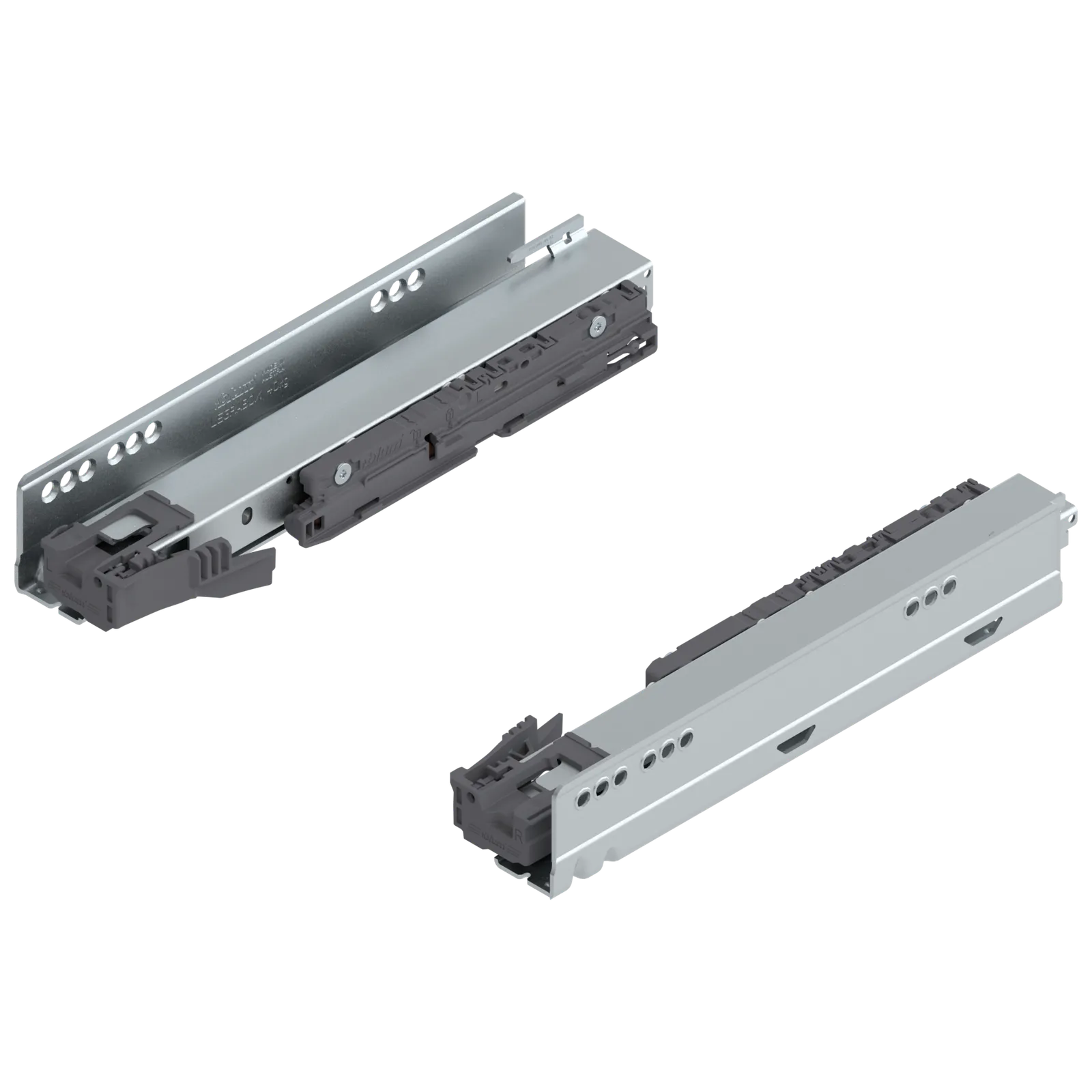 Напрямна LEGRABOX Вбуд. BLUMOTION / можна використовувати також із TOB / SERVO-DRIVE, повний висув, 40 кг, НД=270 мм, ліва/права, оцинкована
