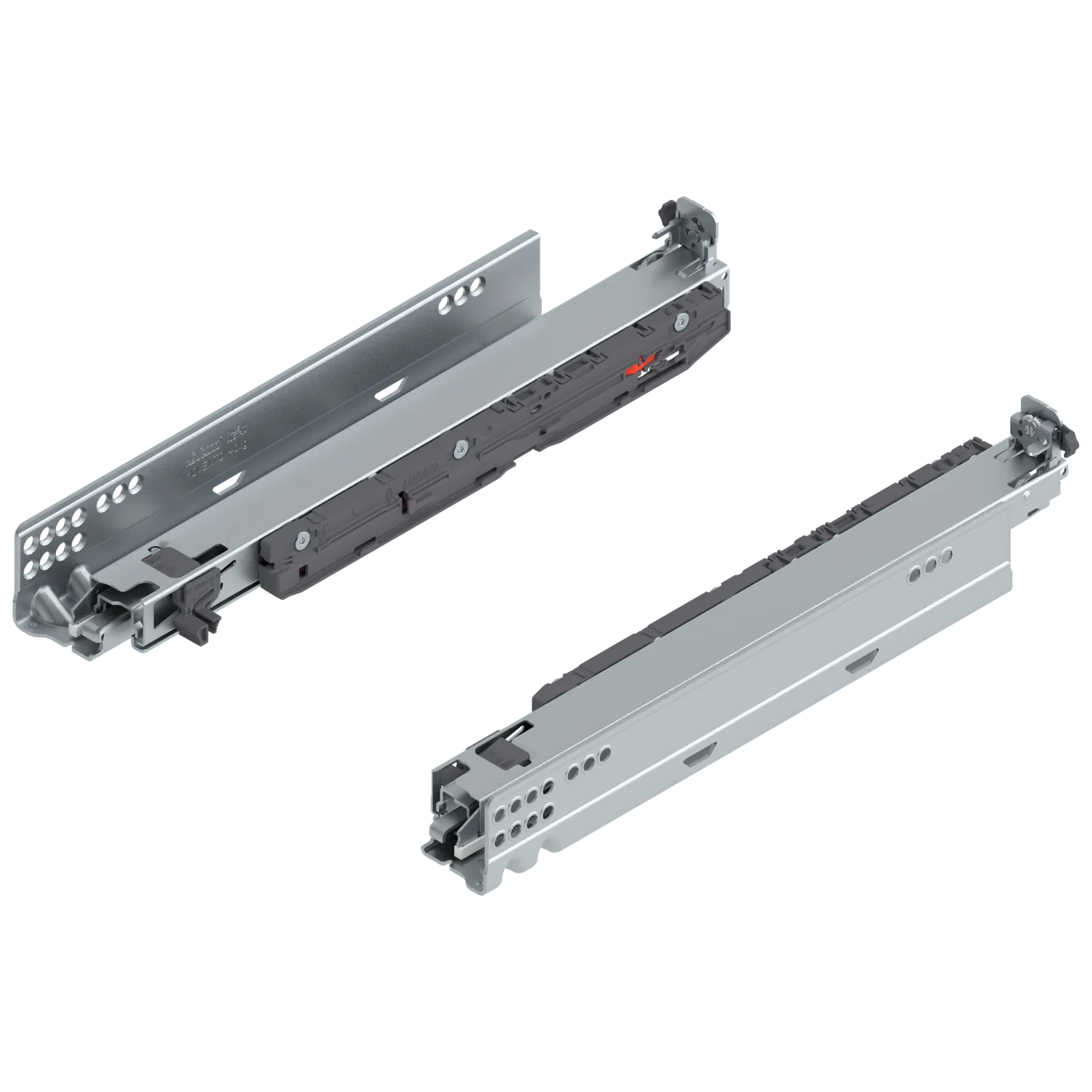MOVENTO Вбуд. BLUMOTION / можна використовувати також із TOB / SERVO-DRIVE, повний висув, напрямна, 40 кг, НД=350 мм, під замки, ліва/права, оцинкована