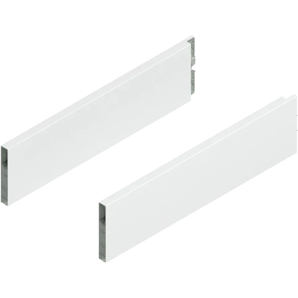 MERIVOBOX BOXCAP, НД=400 мм, висота E, лівий/правий, білий шовк матовий