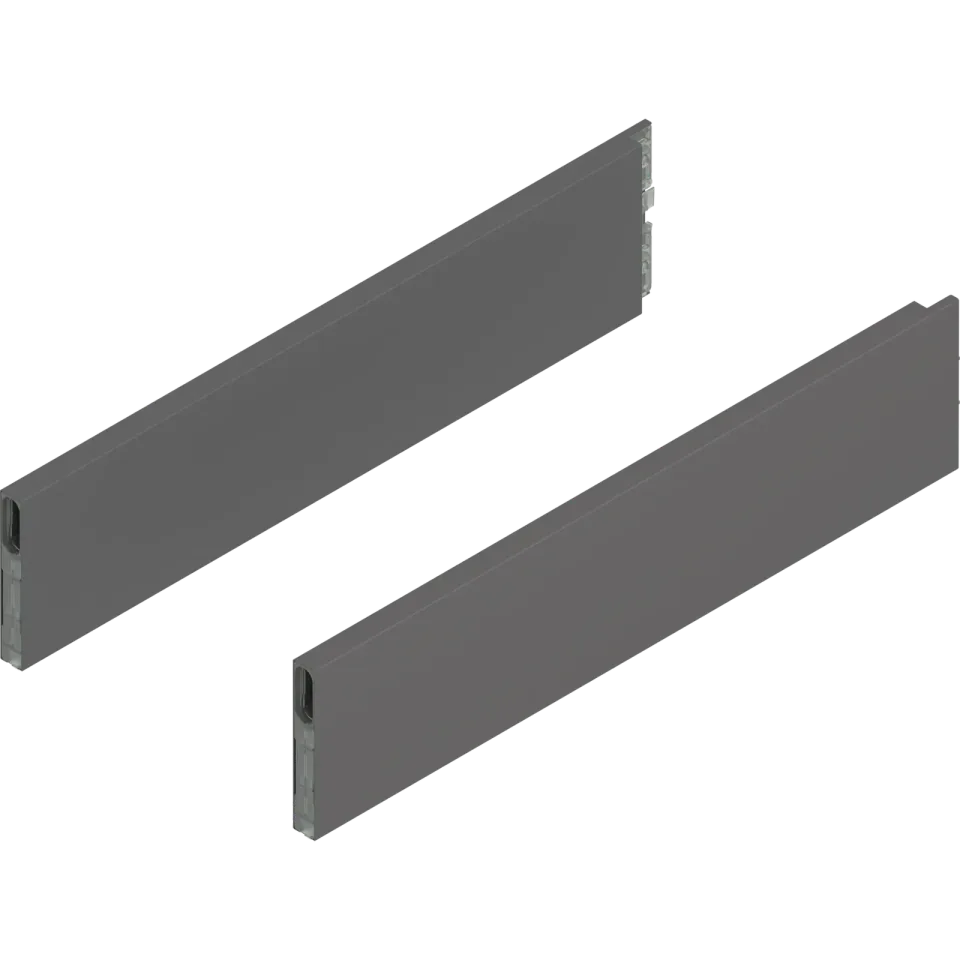 MERIVOBOX BOXCAP, НД=450 мм, висота E, лівий/правий, сірий "оріон" матовий