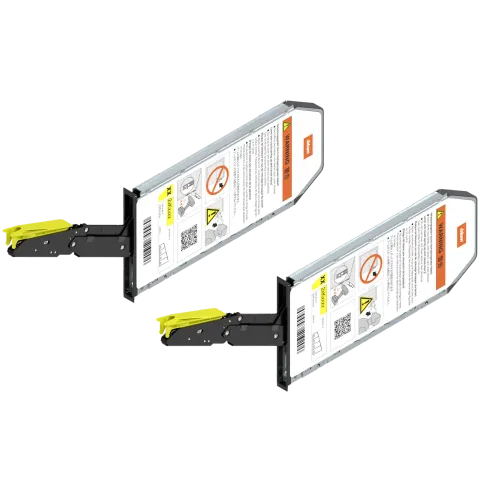AVENTOS HKi, силовий механізм (комплект), коеф.пот.=930-2800 (на 2 шт.), чорний онікс