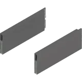 MERIVOBOX BOXCAP, НД=270 мм, висота E, лівий/правий, сірий "оріон" матовий