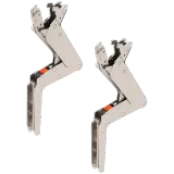 AVENTOS HS top – відкидний підіймальний механізм, важіль (комплект), ВК=350-800 мм, симетрично, нікельована