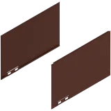 LEGRABOX Декоративний елемент, висота C (177 мм), НД=270 мм, прав.+лів., noble rust