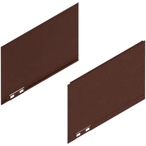 LEGRABOX Декоративний елемент, висота C (177 мм), НД=270 мм, прав.+лів., noble rust