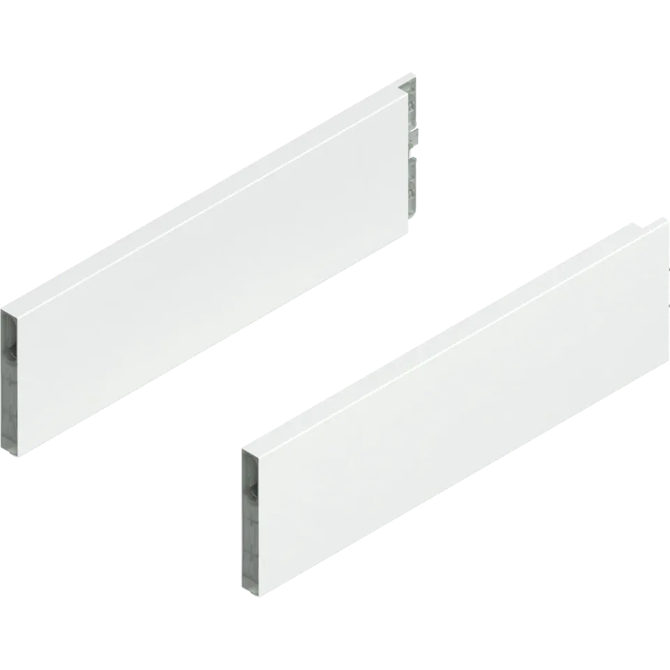 MERIVOBOX BOXCAP, НД=350 мм, висота E, лівий/правий, білий шовк матовий