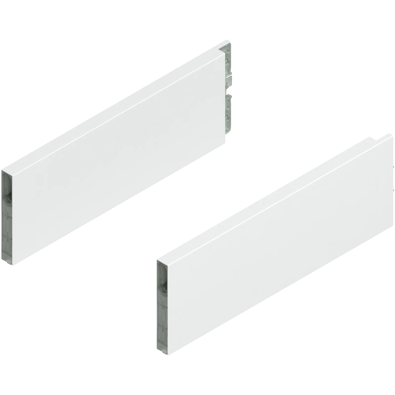 MERIVOBOX BOXCAP, НД=300 мм, висота E, лівий/правий, білий шовк матовий