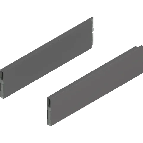 MERIVOBOX BOXCAP, НД=400 мм, висота E, лівий/правий, сірий "оріон" матовий