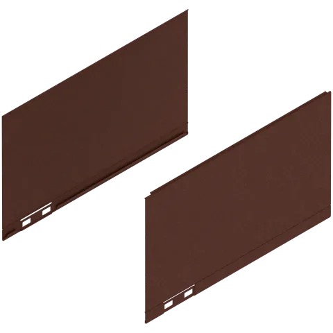LEGRABOX Декоративний елемент, висота C (177 мм), НД=300 мм, прав.+лів., noble rust