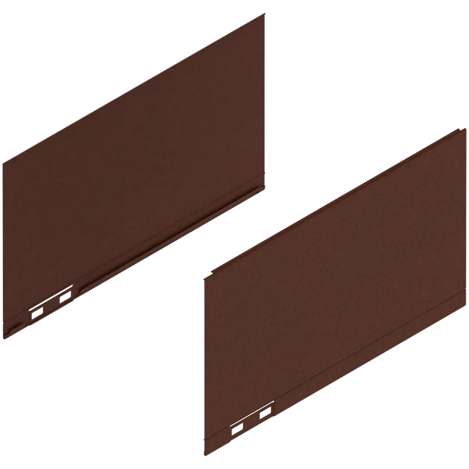 LEGRABOX Декоративний елемент, висота C (177 мм), НД=300 мм, прав.+лів., noble rust