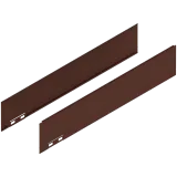 LEGRABOX Декоративний елемент, висота M (90.5 мм), НД=450 мм, прав.+лів., noble rust - 1