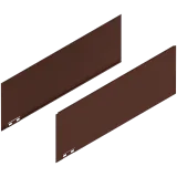 LEGRABOX Декоративний елемент, висота C (177 мм), НД=500 мм, прав.+лів., noble rust - 1