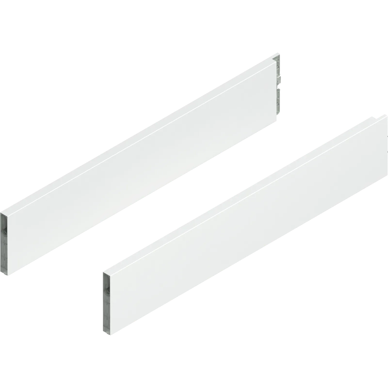 MERIVOBOX BOXCAP, НД=550 мм, висота E, лівий/правий, білий шовк матовий