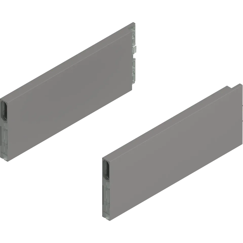 MERIVOBOX BOXCAP, НД=270 мм, висота E, лівий/правий, індіум сірий матовий