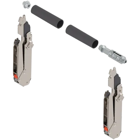 AVENTOS HL top – вертикальний підіймальний механізм, важіль (комплект), ВК=300-339 мм мм, симетрично, нікельована