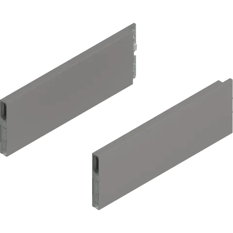MERIVOBOX BOXCAP, НД=300 мм, висота E, лівий/правий, індіум сірий матовий