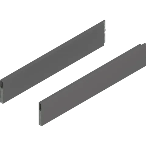 MERIVOBOX BOXCAP, НД=550 мм, висота E, лівий/правий, сірий "оріон" матовий