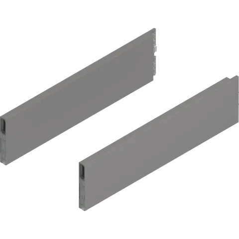 MERIVOBOX BOXCAP, НД=400 мм, висота E, лівий/правий, індіум сірий матовий