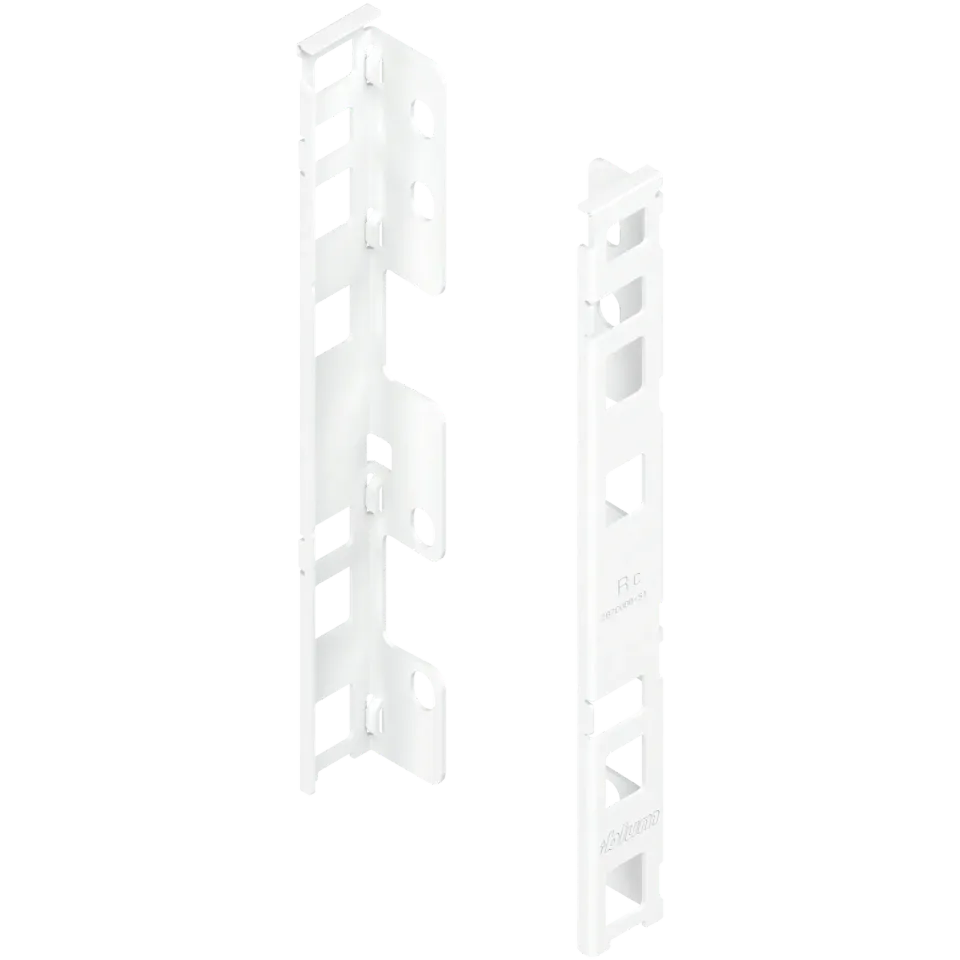 LEGRABOX тримач задньої стінки із ДСП, висота C (193 мм), лівий/правий, білий шовк матовий