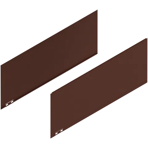 LEGRABOX Декоративний елемент, висота F (241 мм), НД=600 мм, прав.+лів., noble rust