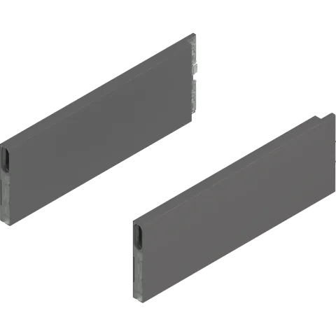 MERIVOBOX BOXCAP, НД=300 мм, висота E, лівий/правий, сірий "оріон" матовий