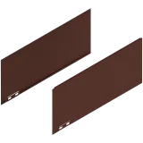 LEGRABOX Декоративний елемент, висота C (177 мм), НД=400 мм, прав.+лів., noble rust - 1
