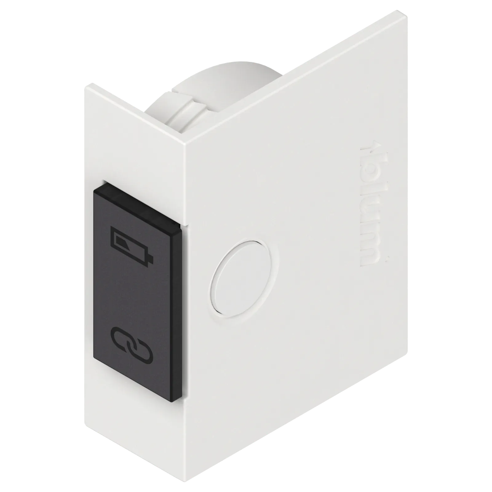 Радіокнопка SERVO-DRIVE для AVENTOS, симетрична, шовковий білий