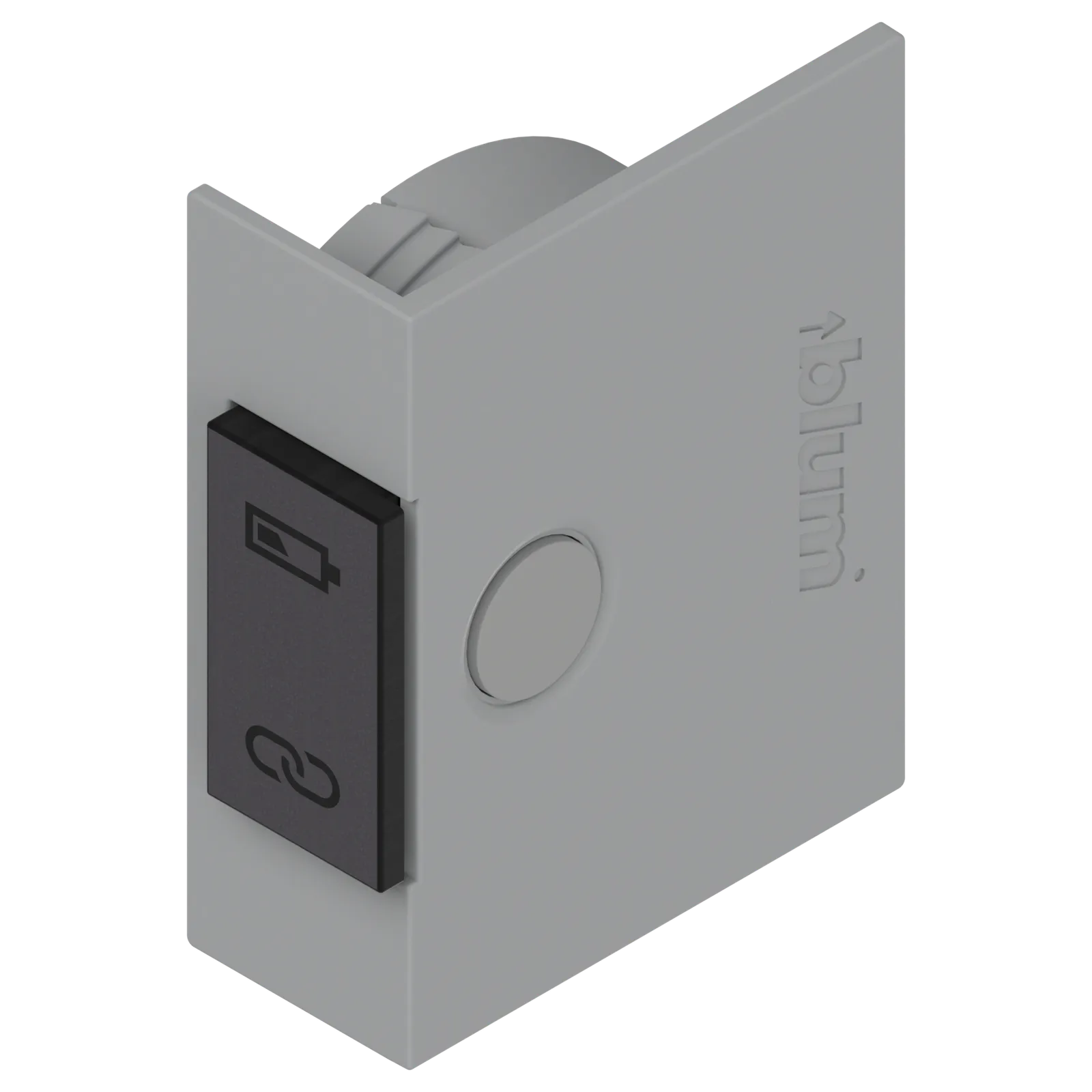 Радіокнопка SERVO-DRIVE для AVENTOS, симетрична, світло-сірий