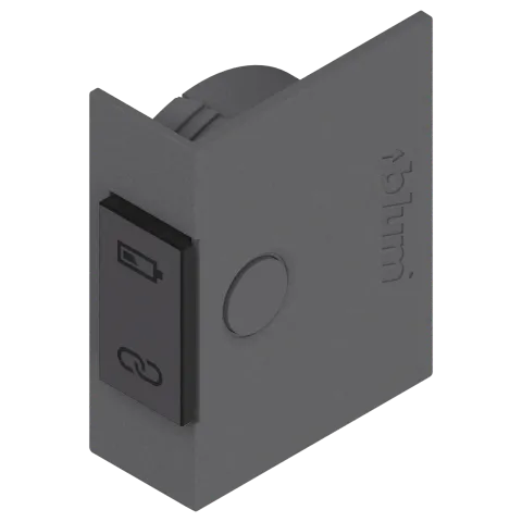 Радіокнопка SERVO-DRIVE для AVENTOS, симетрична, темно-сірий