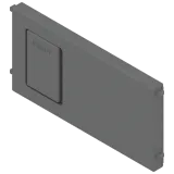 AMBIA-LINE поперечний розділювач, шухляда, для LEGRABOX/MERIVOBOX (ZC7SXXXRS1), пластмаса, сірий "оріон" матовий