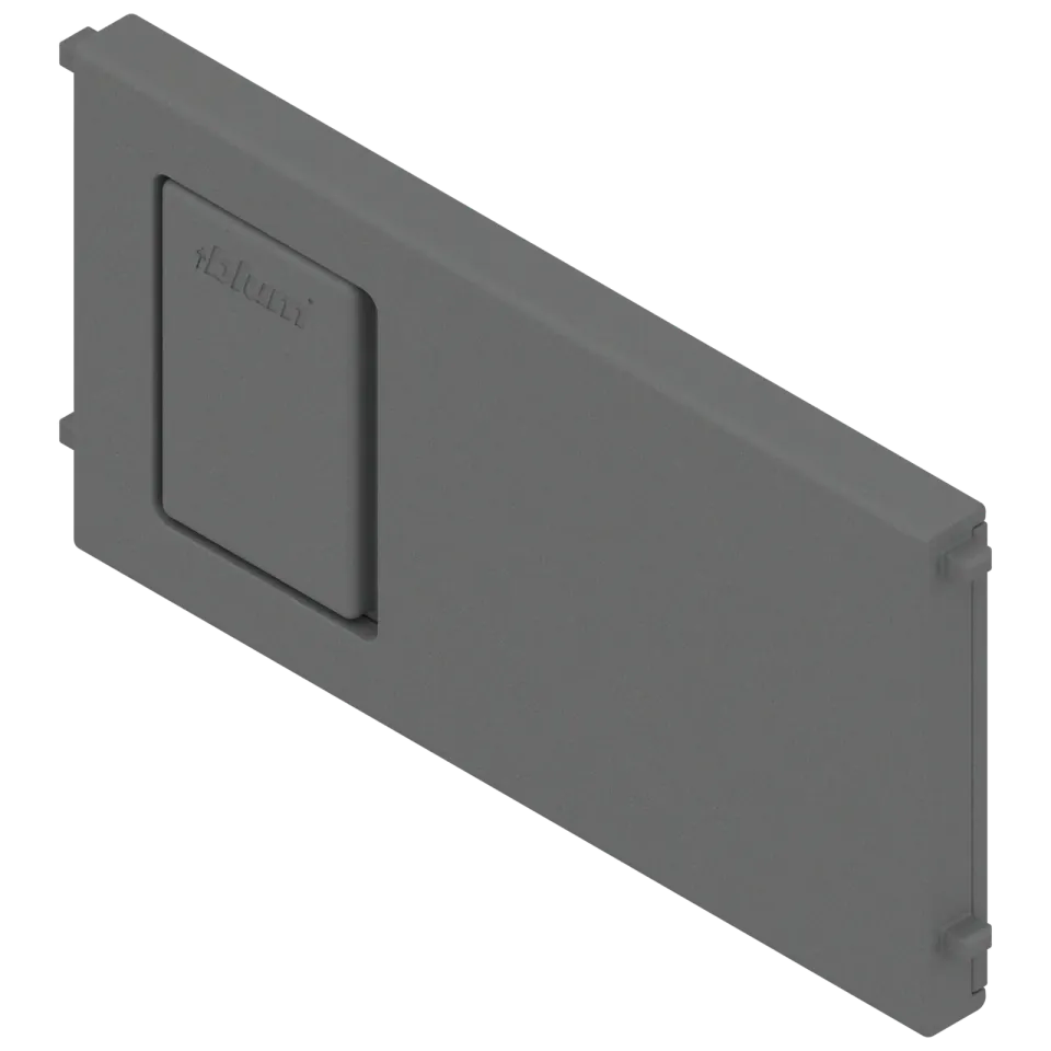 AMBIA-LINE поперечний розділювач, шухляда, для LEGRABOX/MERIVOBOX (ZC7SXXXRS1), пластмаса, сірий "оріон" матовий