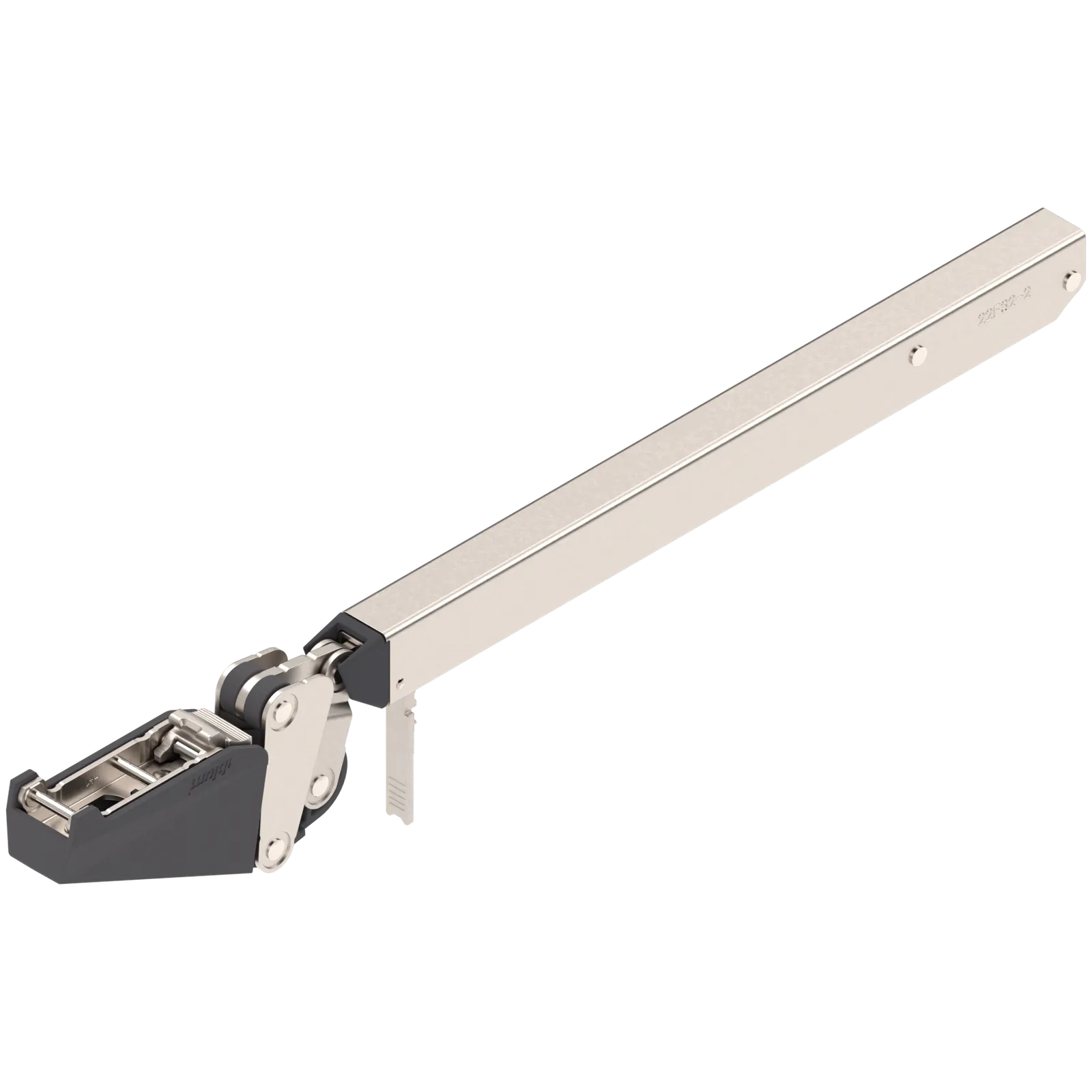 AVENTOS HF top – складаний підіймальний механізм, важіль, ВК=480-610 мм, симетрично, нікельована