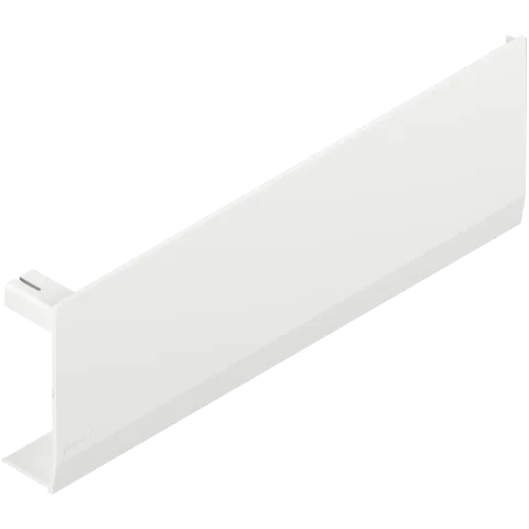 Заглушка на силовий механізм для AVENTOS HF/HS/HL top, правий, шовковий білий