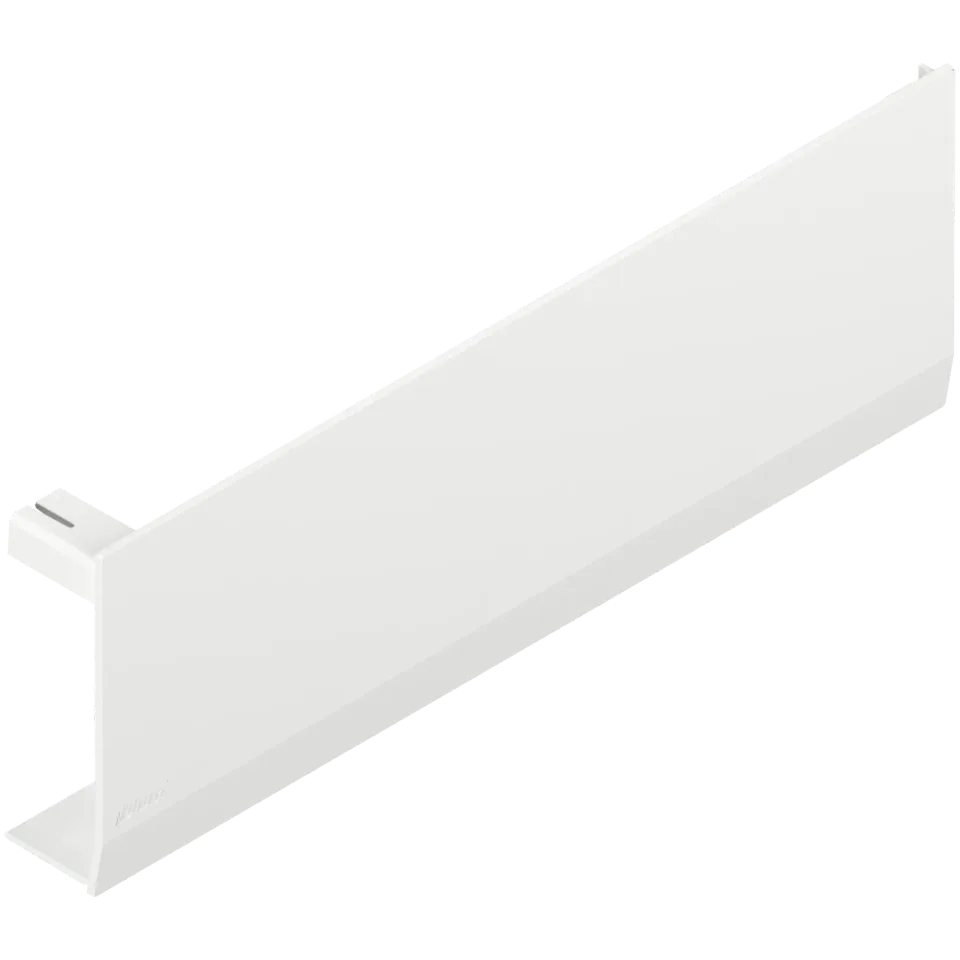 Заглушка на силовий механізм для AVENTOS HF/HS/HL top, правий, шовковий білий