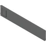 AMBIA-LINE поперечний розділювач, шухляда, для LEGRABOX/MERIVOBOX (ZC7S300RSU), пластмаса, сірий "оріон" матовий