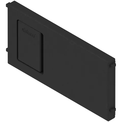 AMBIA-LINE поперечний розділювач, шухляда, для LEGRABOX/MERIVOBOX (ZC7SXXXRS1), пластмаса, чорний карбон матовий