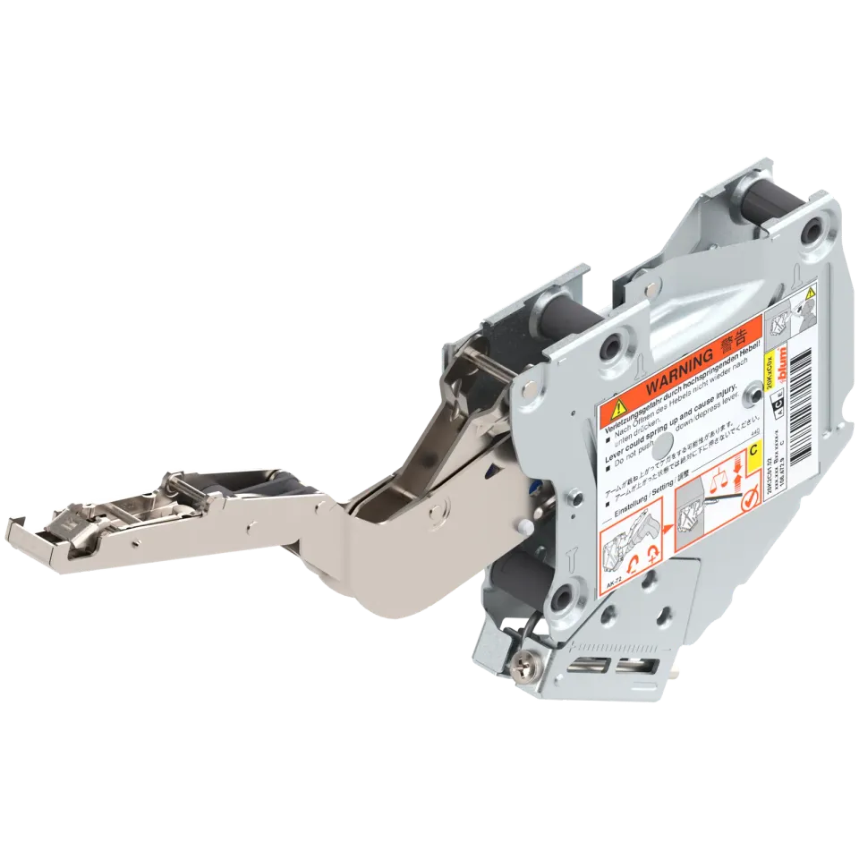 AVENTOS HK-S малий поворотний механізм, силовий механізм, коеф.пот.=400-1000 (на 2 шт.), на саморізи, оцинкована