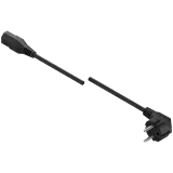 Мережевий кабель для EASYSTICK, Європа, крім Великобританії, 2 м, чорний