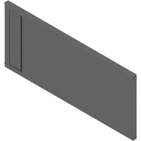AMBIA-LINE поперечний розділювач, шухляда, для LEGRABOX/MERIVOBOX (ZC7F300RSU), пластмаса, сірий "оріон" матовий