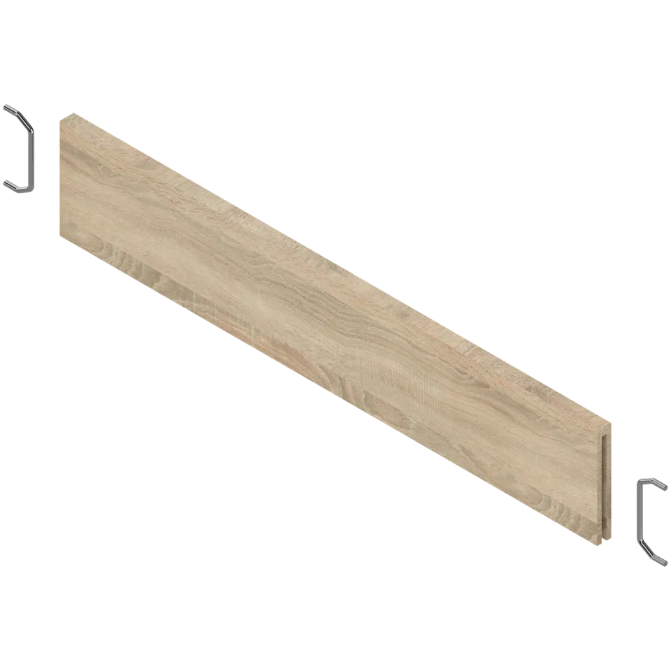 AMBIA-LINE поперечний розділювач, шухляда, для LEGRABOX/MERIVOBOX (ZC7S300RHU), декор під дерево, дуб Бардоліно сірий ST10