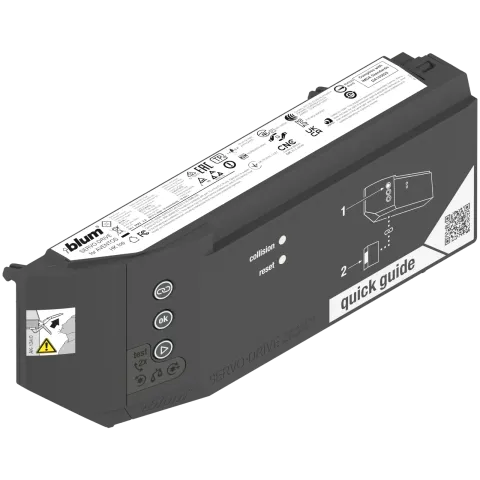 SERVO-DRIVE для AVENTOS електропривід, hK top, темно-сірий