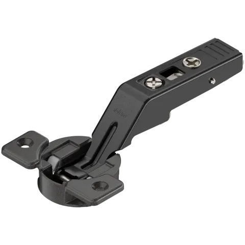 CLIP top середня завіса для AVENTOS HF 134°, без пружини, Кріплення чашки: під саморізи, чорний онікс
