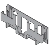 Кріплення блока живлення SERVO-DRIVE, монтаж до стіни, біло-сірий - 2