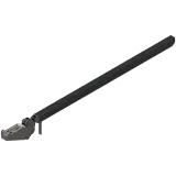 AVENTOS HF top – складаний підіймальний механізм, важіль, ВК=840-1200 мм, симетрично, екліпс чорний