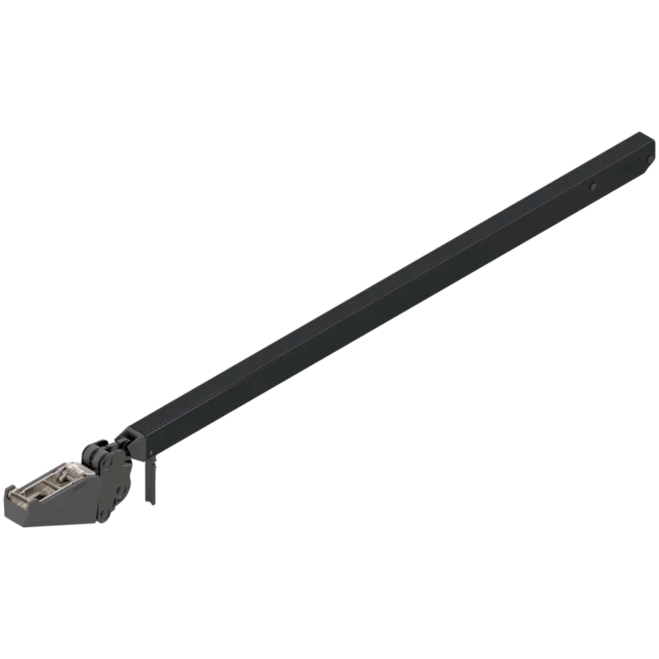 AVENTOS HF top – складаний підіймальний механізм, важіль, ВК=840-1200 мм, симетрично, екліпс чорний