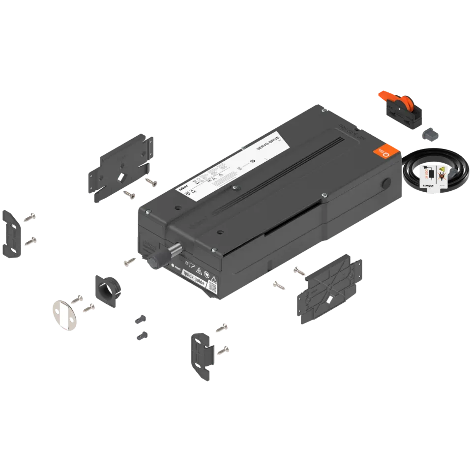 SERVO-DRIVE flex привід для холодильників, морозильних камер і посудомийних машин, темно-сірий