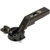CLIP top середня завіса для AVENTOS HF 134°, без пружини, Кріплення чашки: EXPANDO, чорний онікс