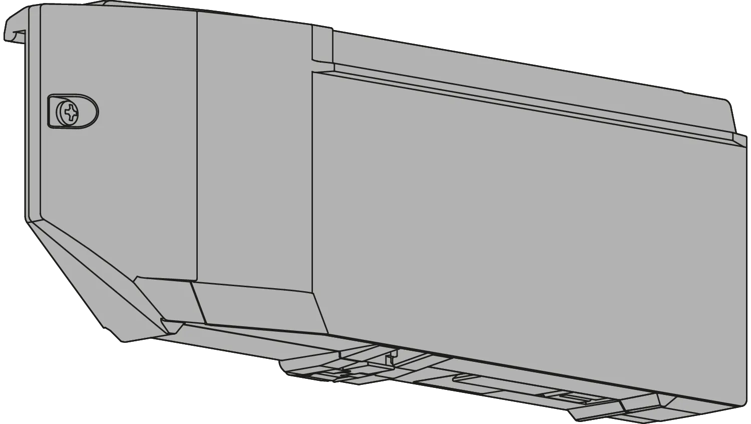 SERVO-DRIVE для AVENTOS електропривід, hK top, темно-сірий - 2