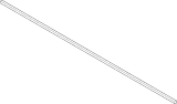 Система замикання, довжина=1163 мм, CABLOXX, необроблена - 2